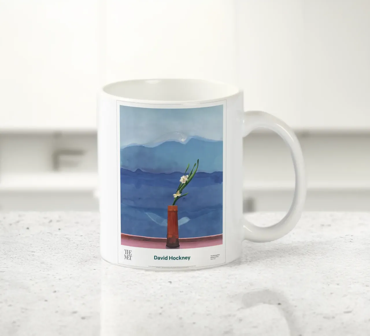 monte fuji e fiori tazza in ceramica da khanrosie