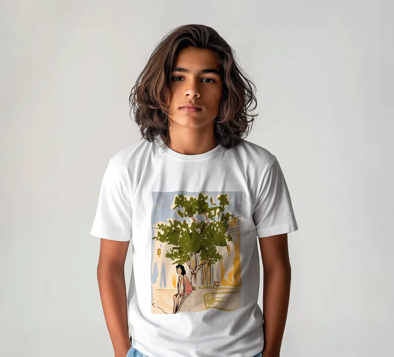 Dove le mattine sembrano domeniche t-shirt bambini da Kintsugi99