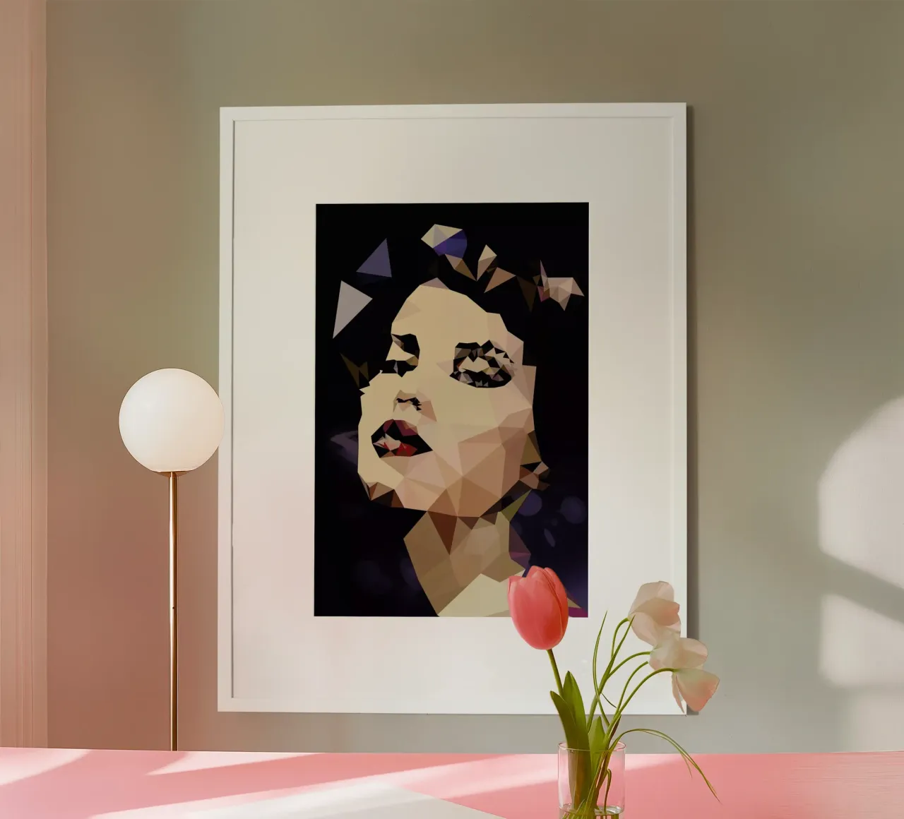 Visionary poster con telaio in legno da Mayka ienova