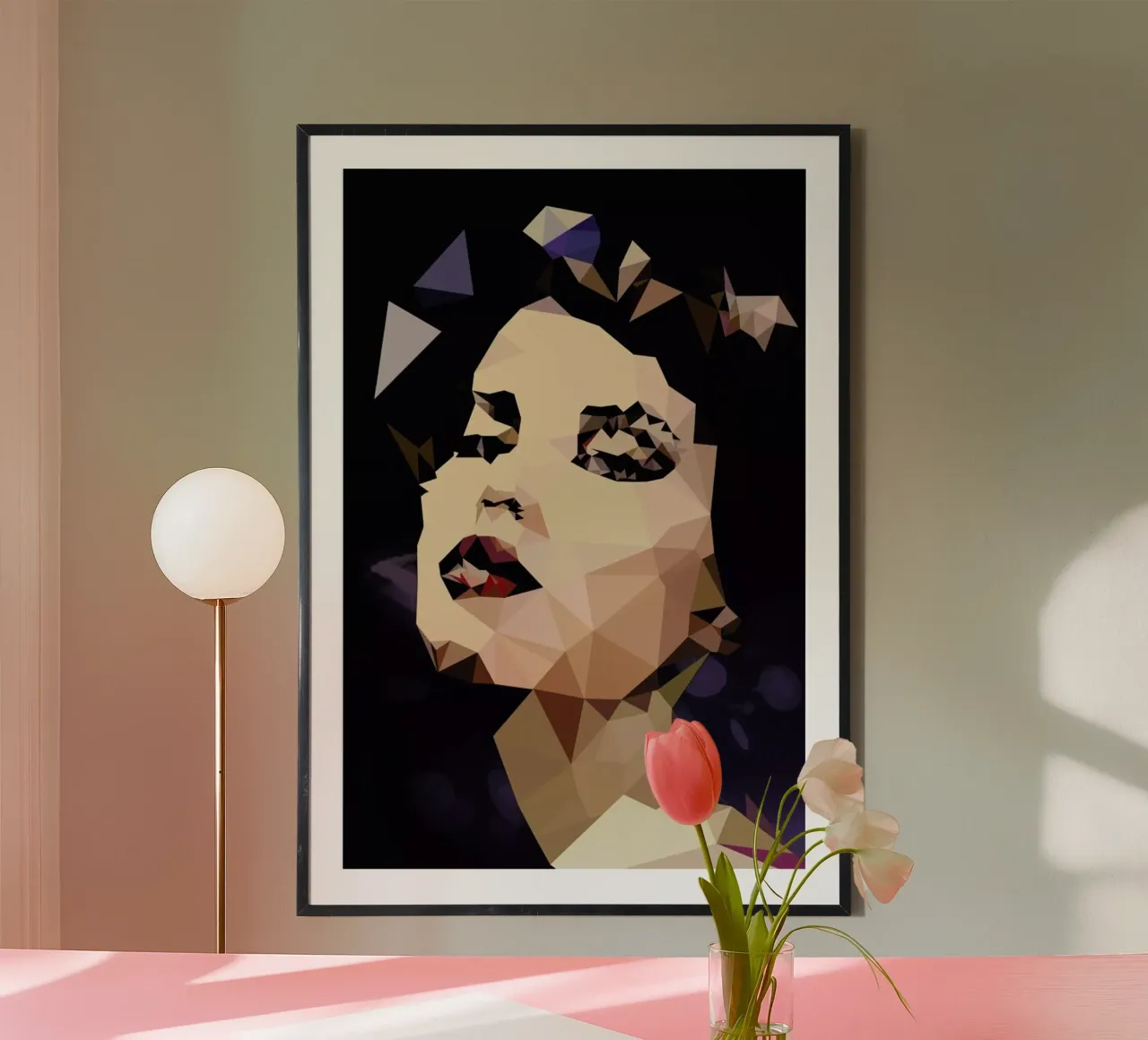 Visionary poster con telaio in legno da Mayka ienova