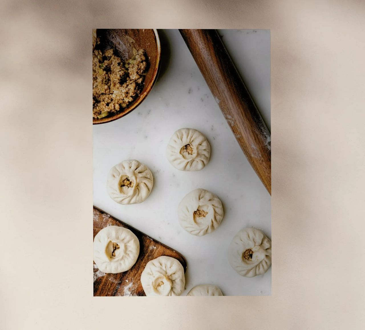 Baozi In The Making pellicola backlit da Eat this