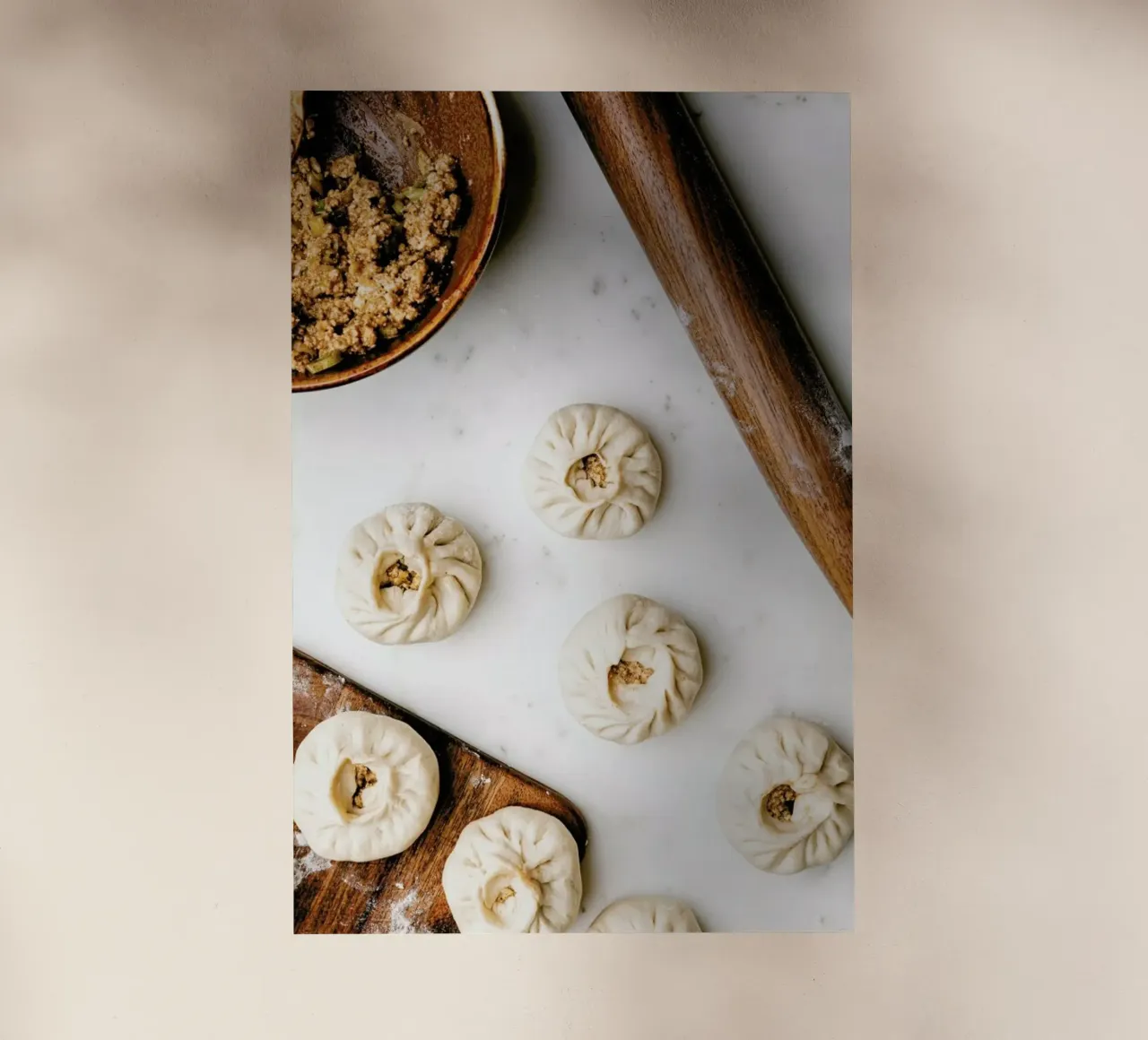 Baozi In The Making pellicola backlit da Eat this