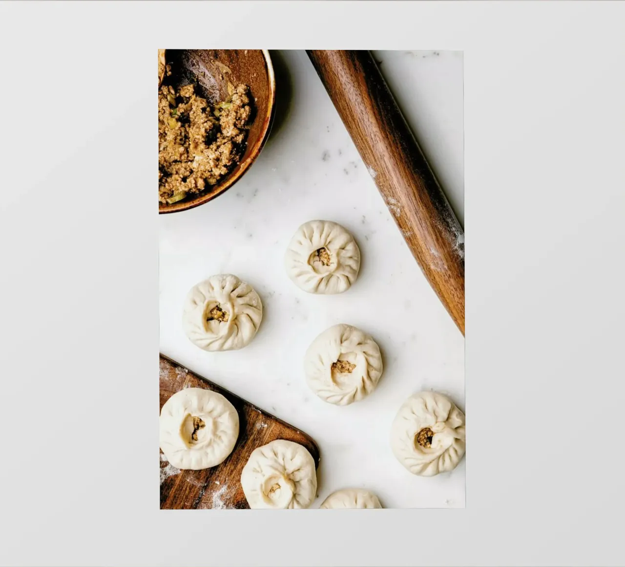 Baozi In The Making pellicola backlit da Eat this