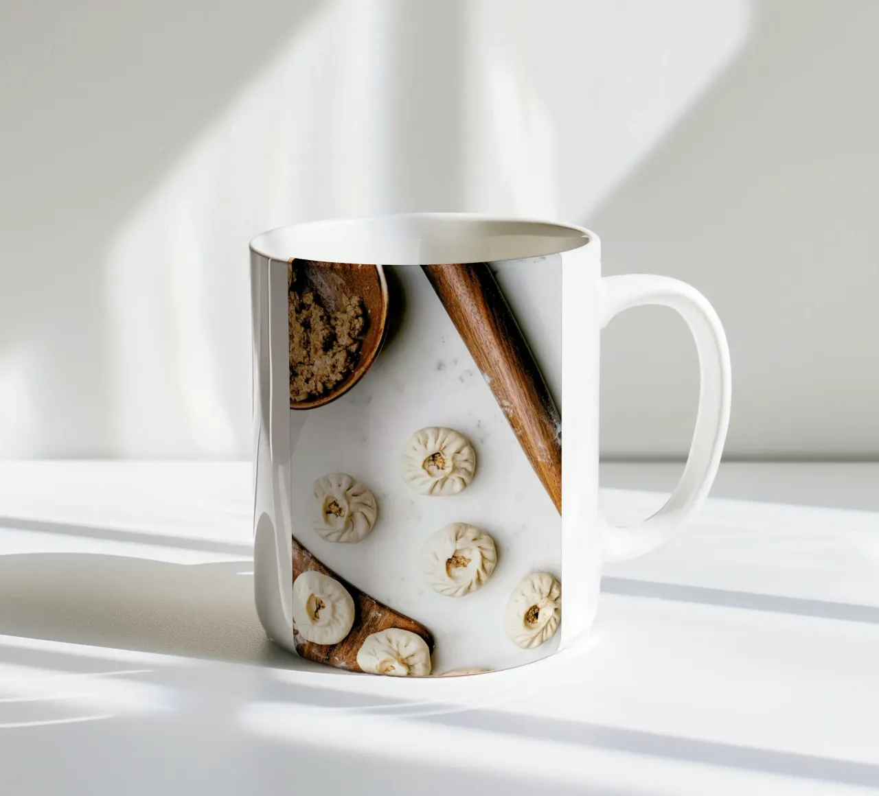Baozi In The Making ceramic mug by Eat this
