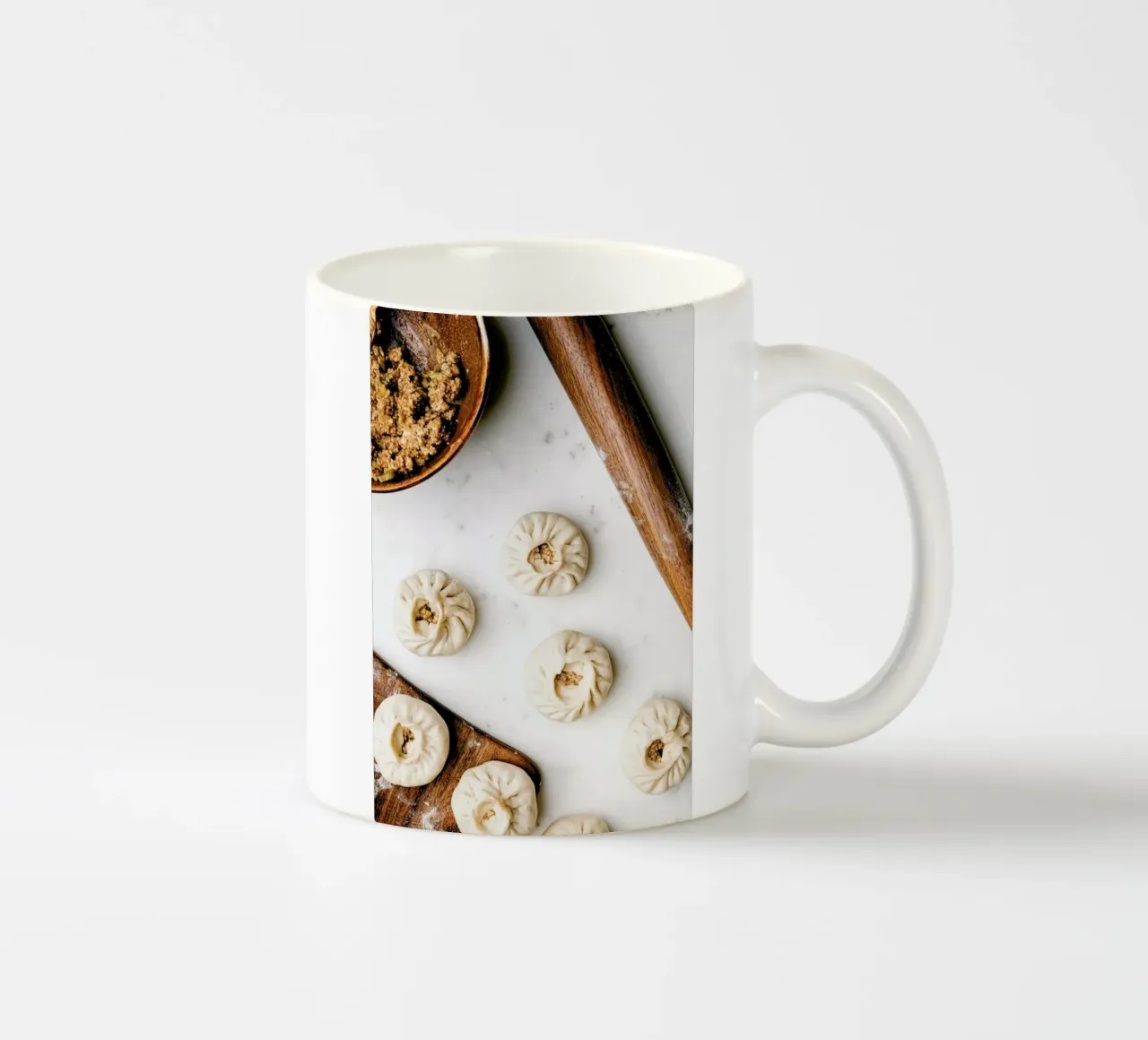Baozi In The Making ceramic mug by Eat this