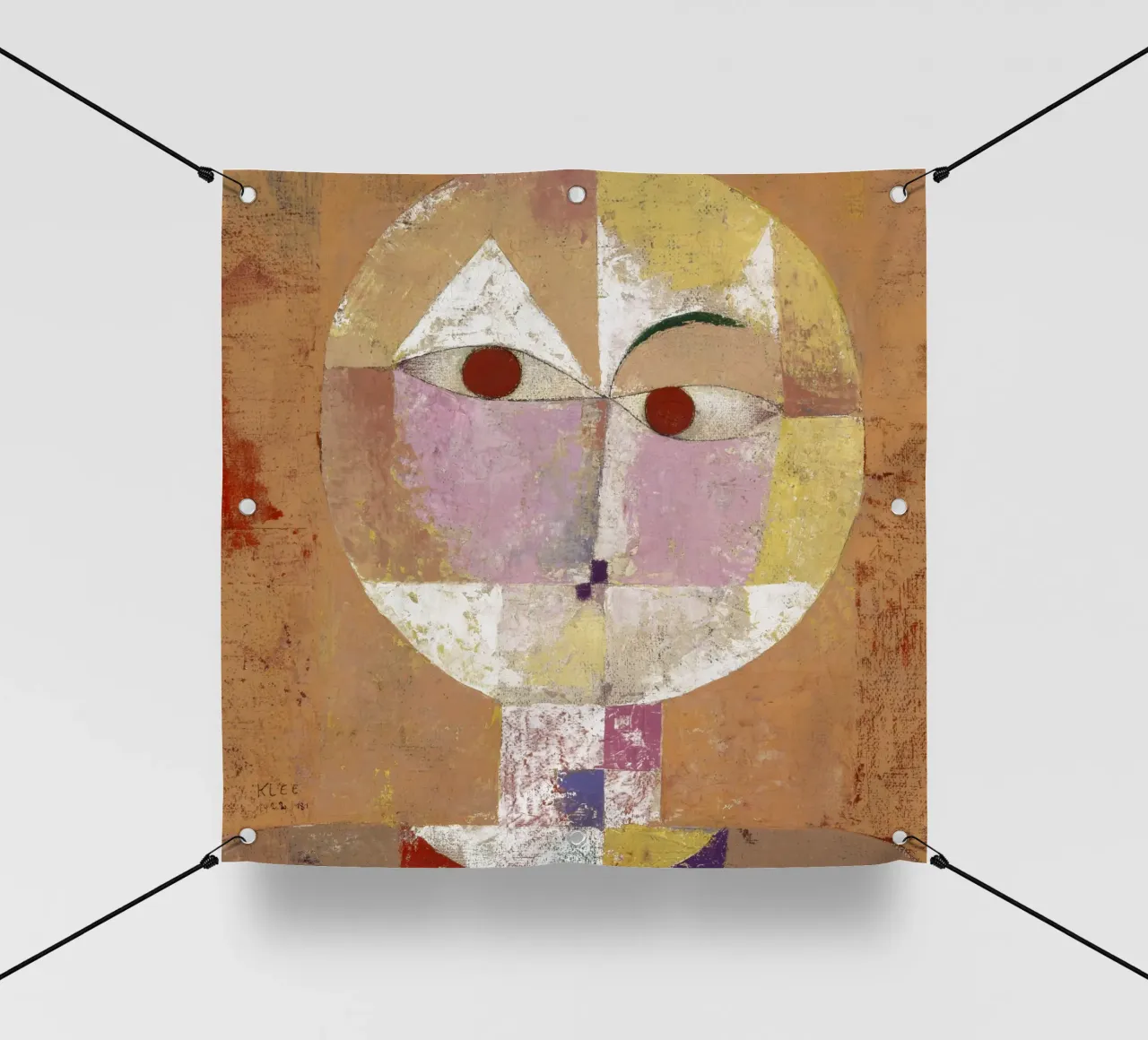 Paul Klee - Senecio (Baldgreis) (1922) telo in pvc da Wirla