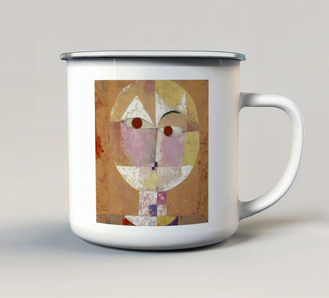 Paul Klee - Senecio (Baldgreis) (1922) tazza in smalto da Wirla