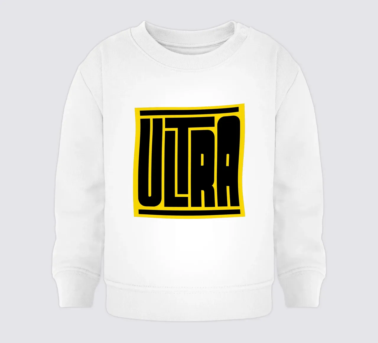 Ultra Gelb baby sweatshirt by Flo Klein