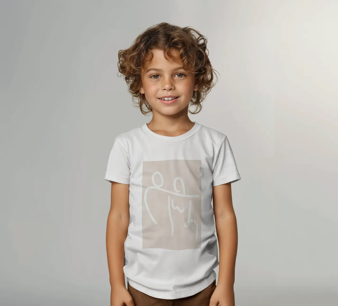 Lovers t-shirt bambini da Kit Agar
