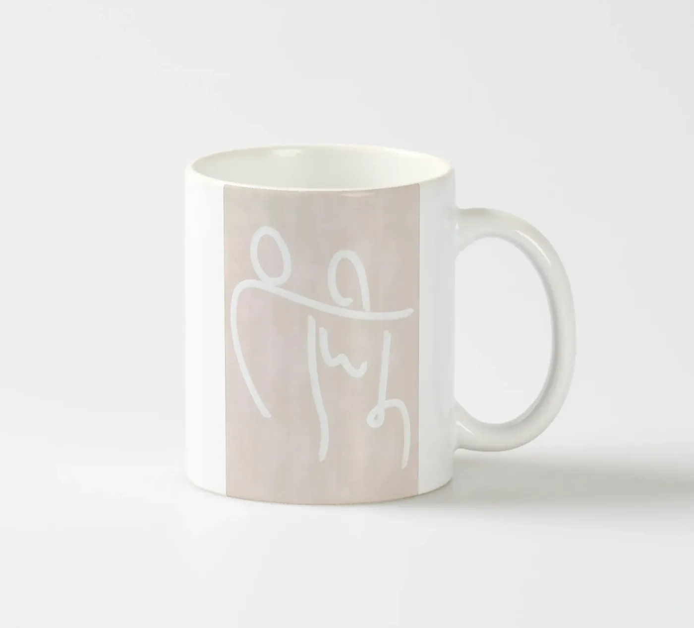 Lovers ceramic mug by Kit Agar