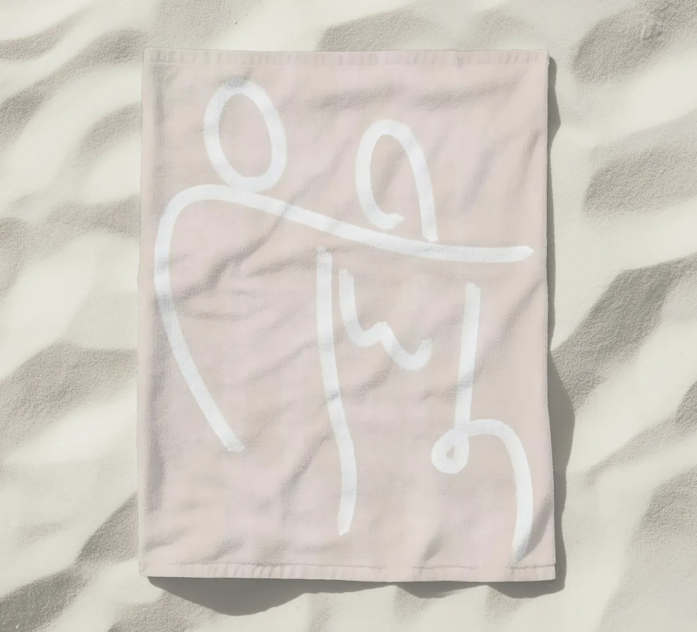 Lovers strandhanddoek van Kit Agar