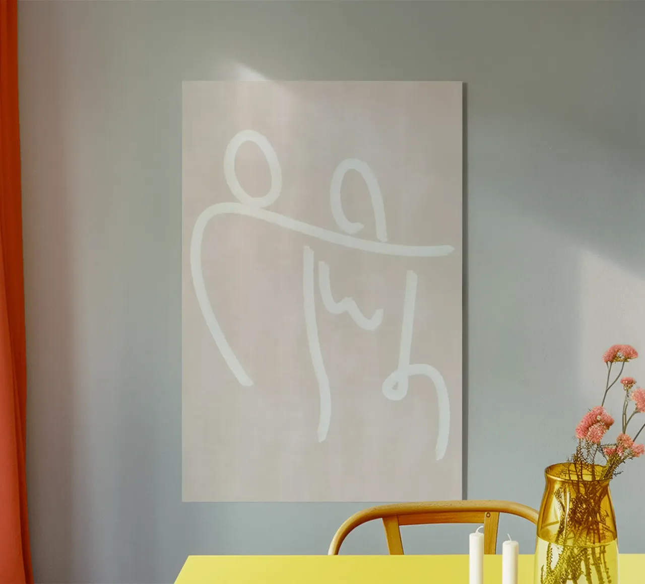 Lovers acryl van Kit Agar