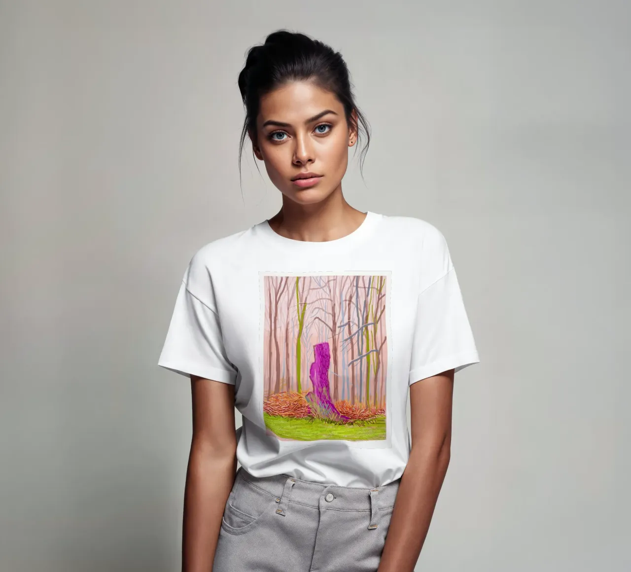 the arrival of spring in woldgate east yorkshire in 2011 t-shirt by khanrosie