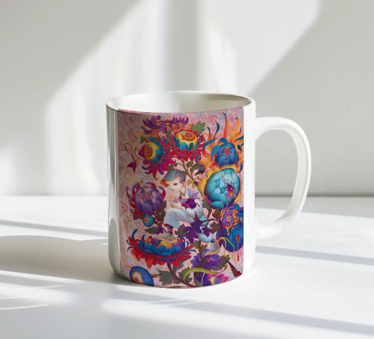 James Jean BTS Jin Narciso tazza in ceramica da Kunzeworld