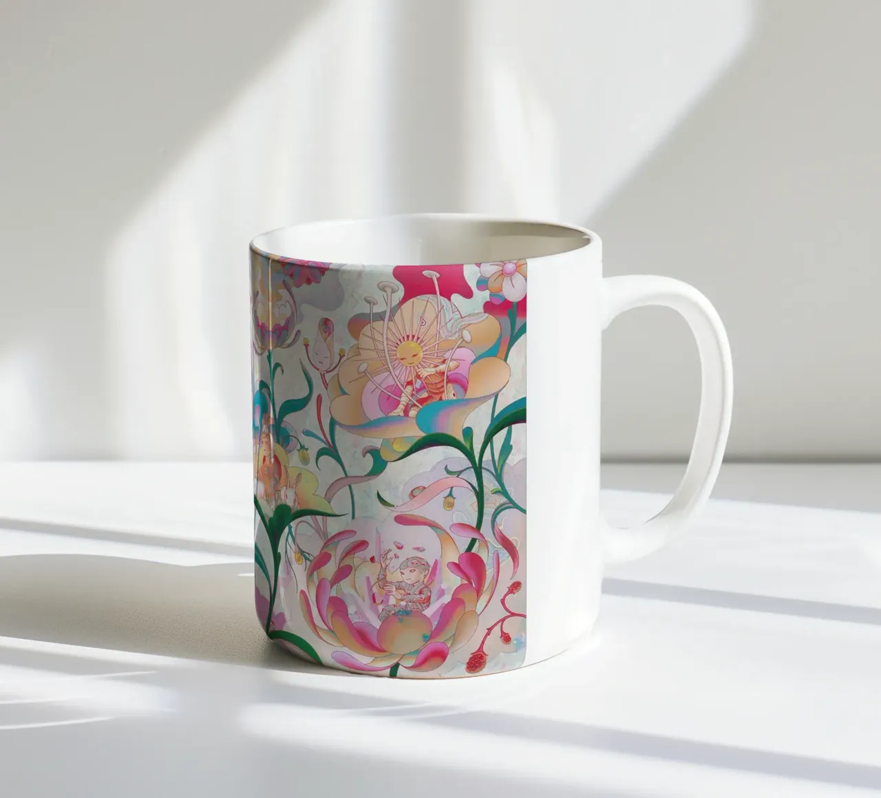 James Jean Giardino del Gruppo BTS tazza in ceramica da Kunzeworld