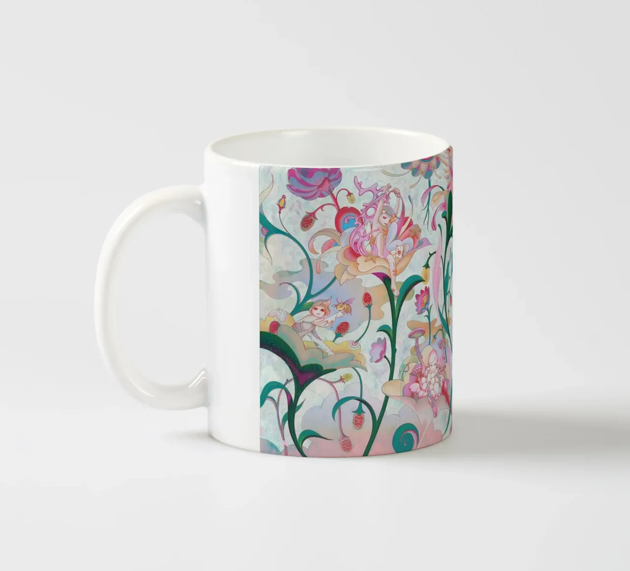 James Jean Giardino del Gruppo BTS tazza in ceramica da Kunzeworld