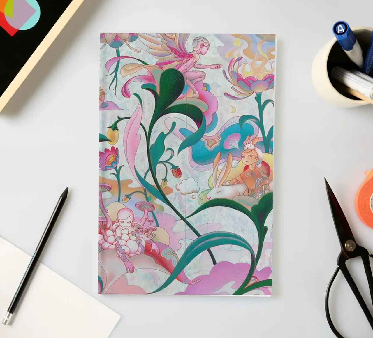 James Jean BTS Group Garden notebook by Kunzeworld