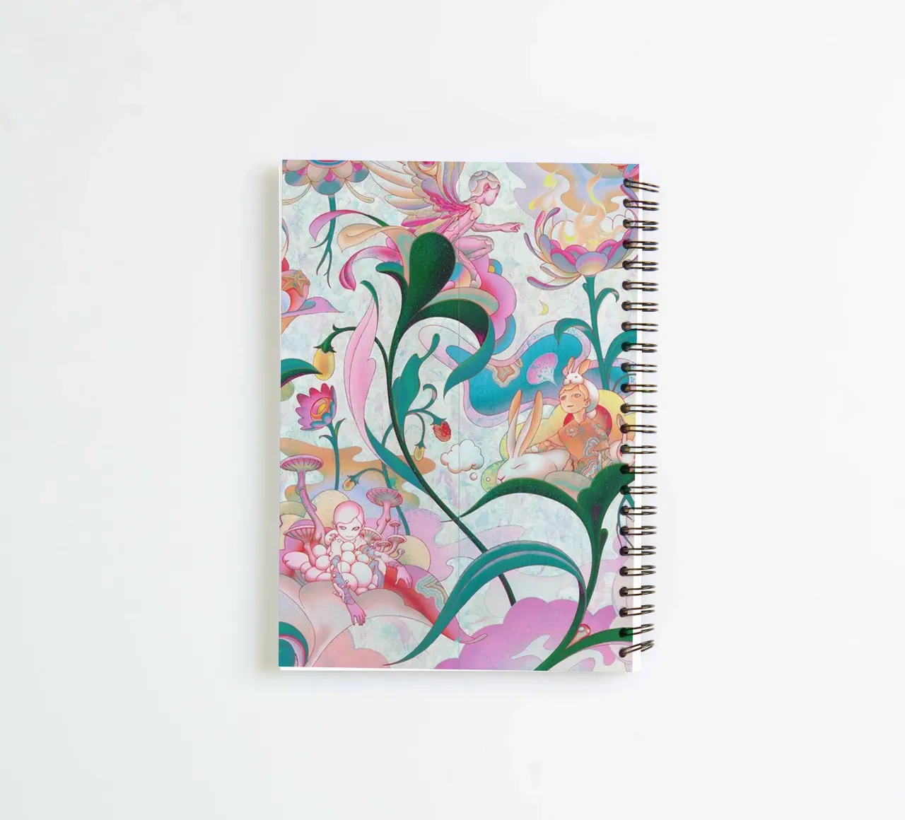 James Jean BTS Group Garden carnet à spirale de Kunzeworld