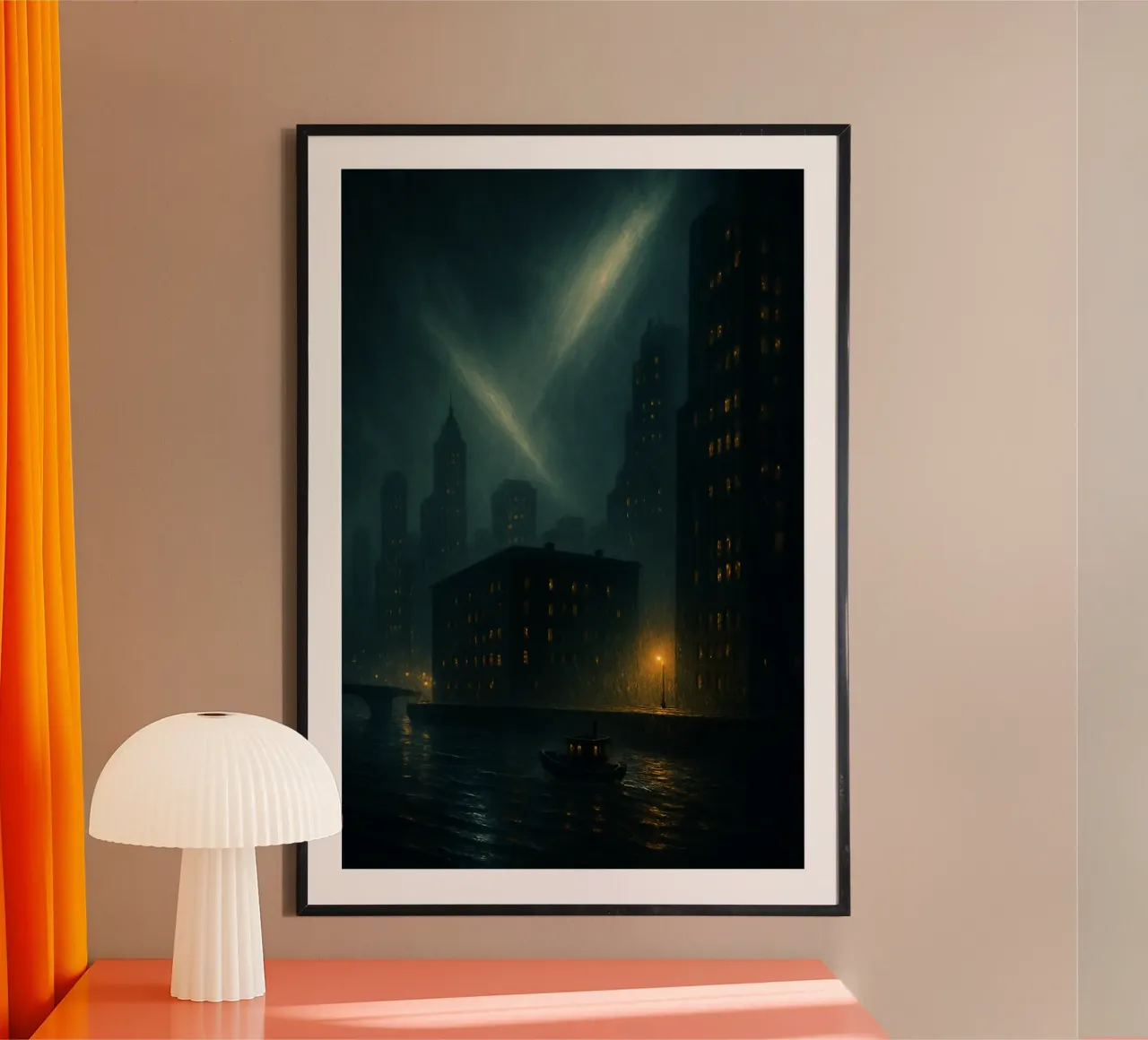 dépression poster con telaio in plastica da JacquesChambard