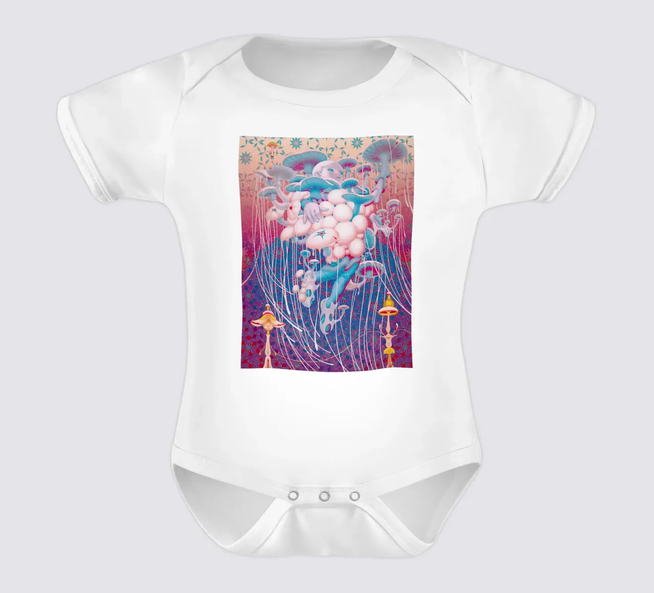 James Jean BTS Jimin Champignon body neonato maniche corte da Kunzeworld