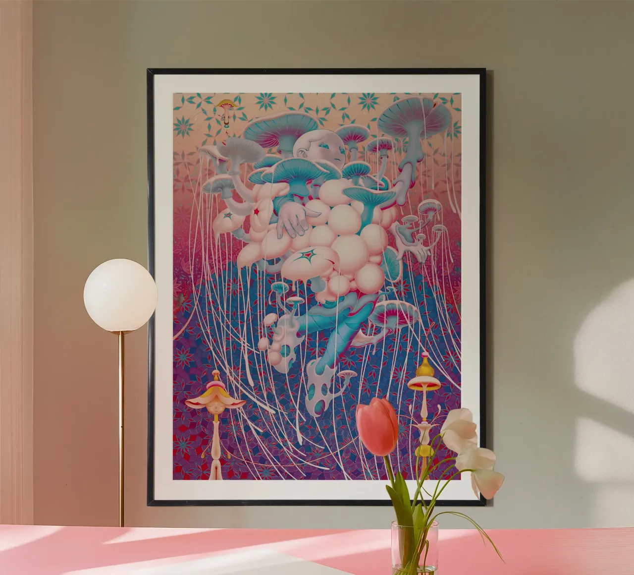 James Jean BTS Jimin Champignon carta hahnemühle da Kunzeworld