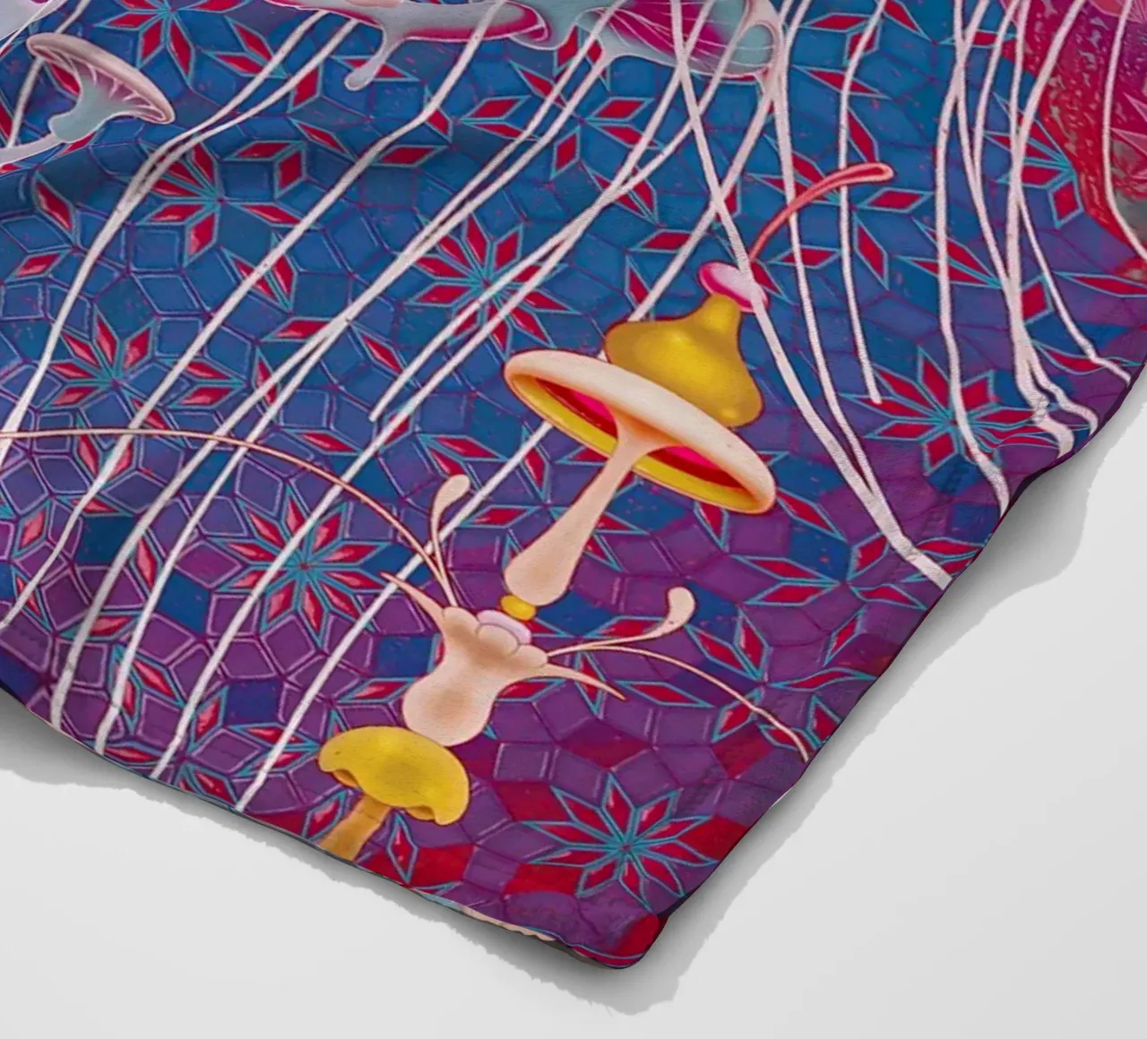 James Jean BTS Jimin Champignon coperta in pile da Kunzeworld