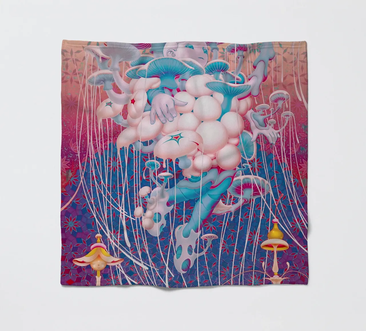 James Jean BTS Jimin Champignon coperta in pile da Kunzeworld