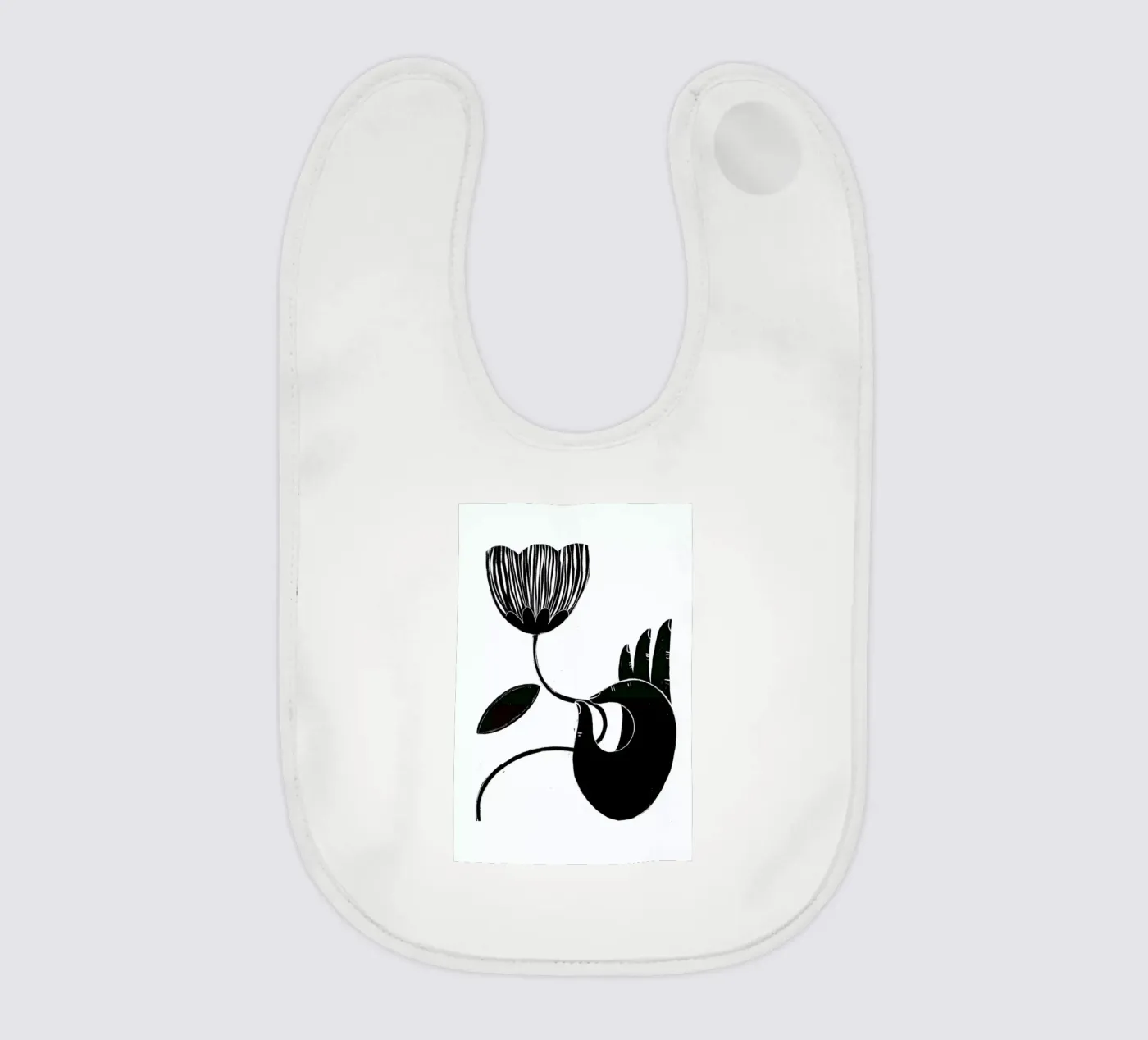 Flower bavaglino da Graphite