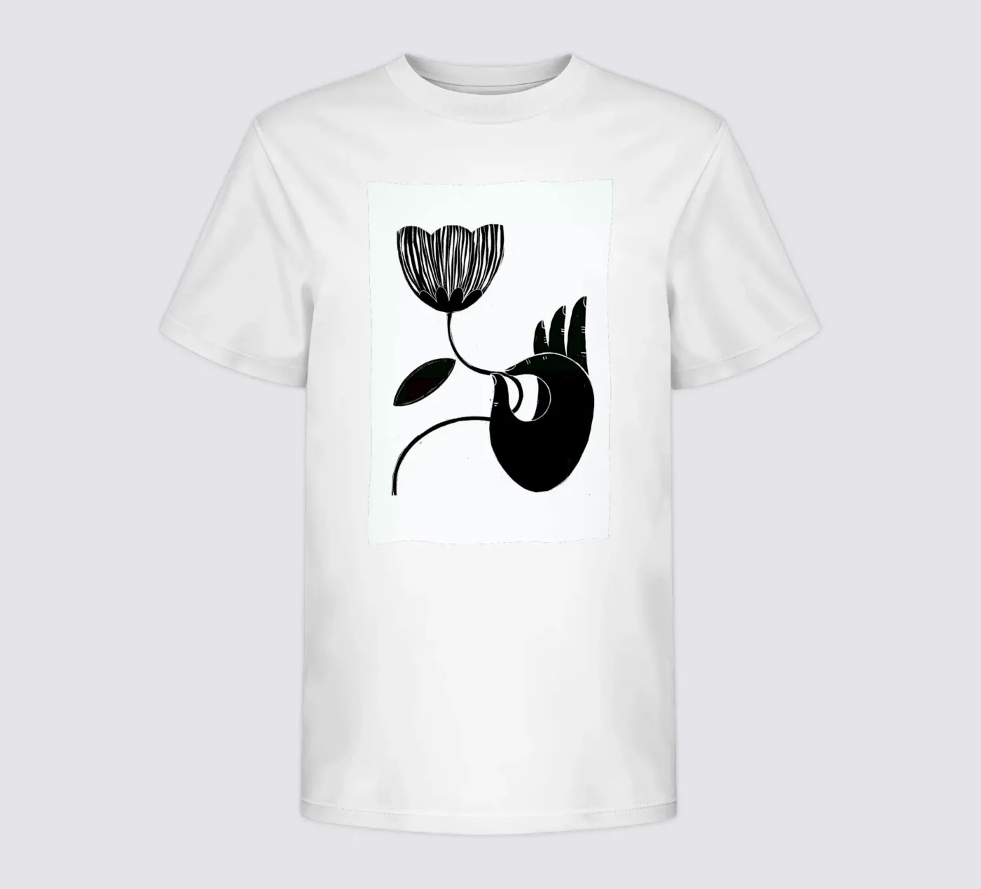 Flower t-shirt bambini da Graphite