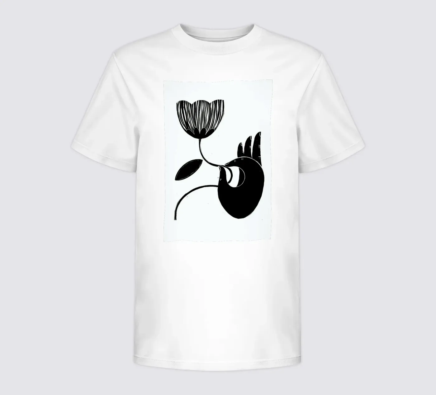 Flower t-shirt bambini da Graphite