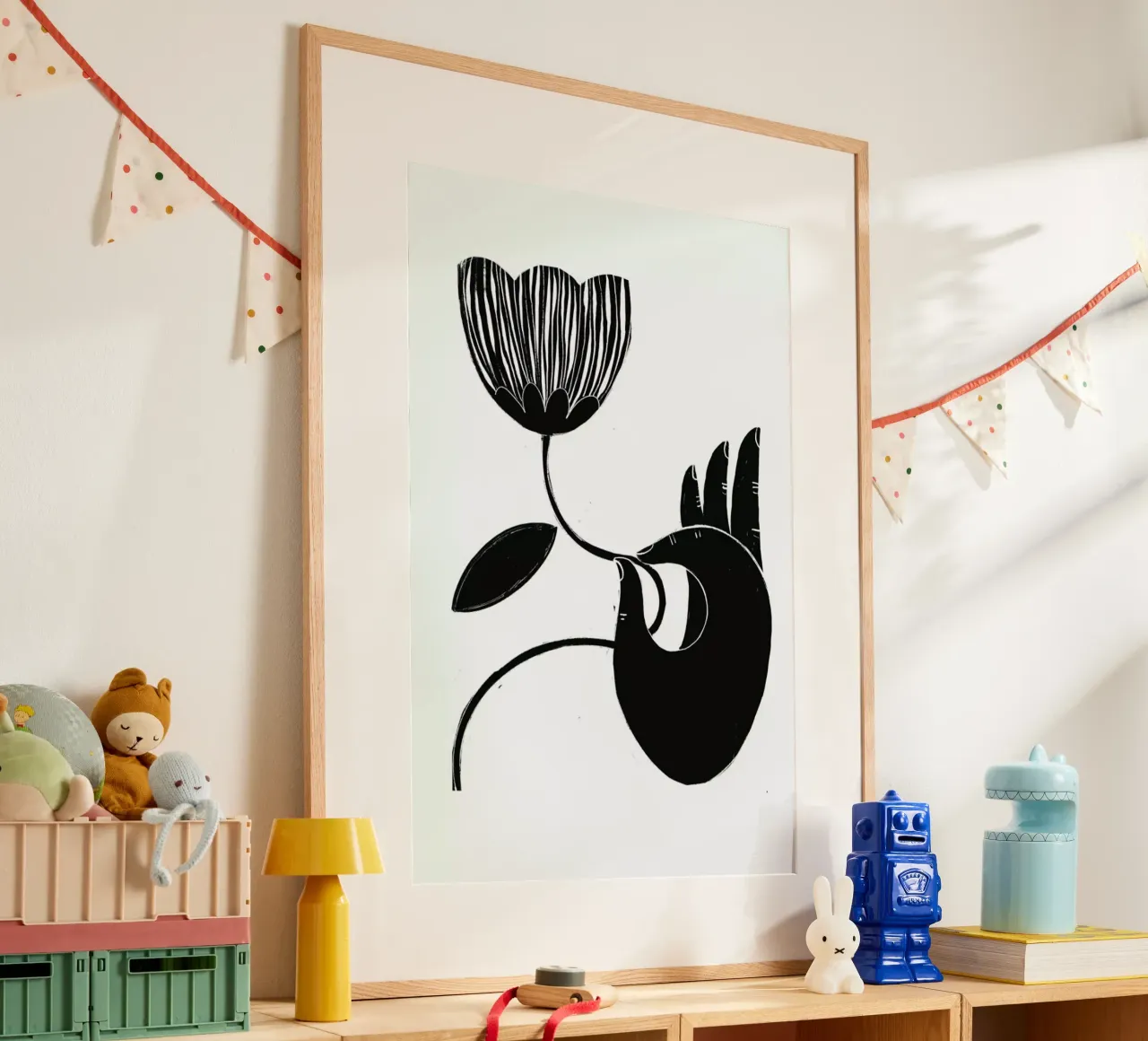 Flower poster da Graphite