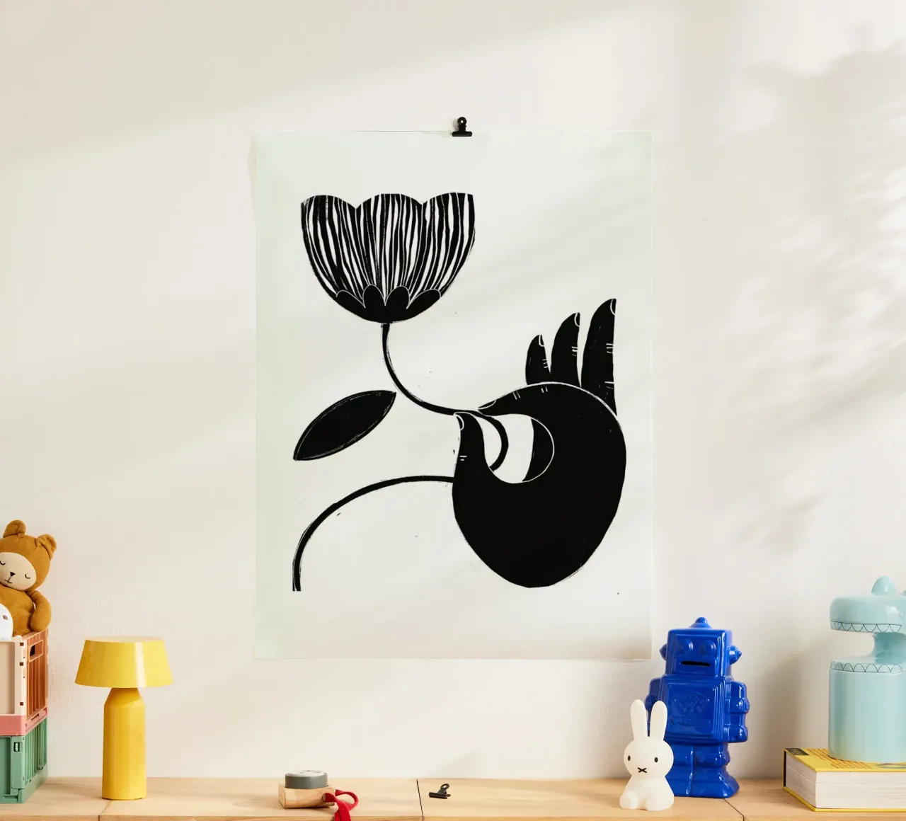 Flower poster da Graphite