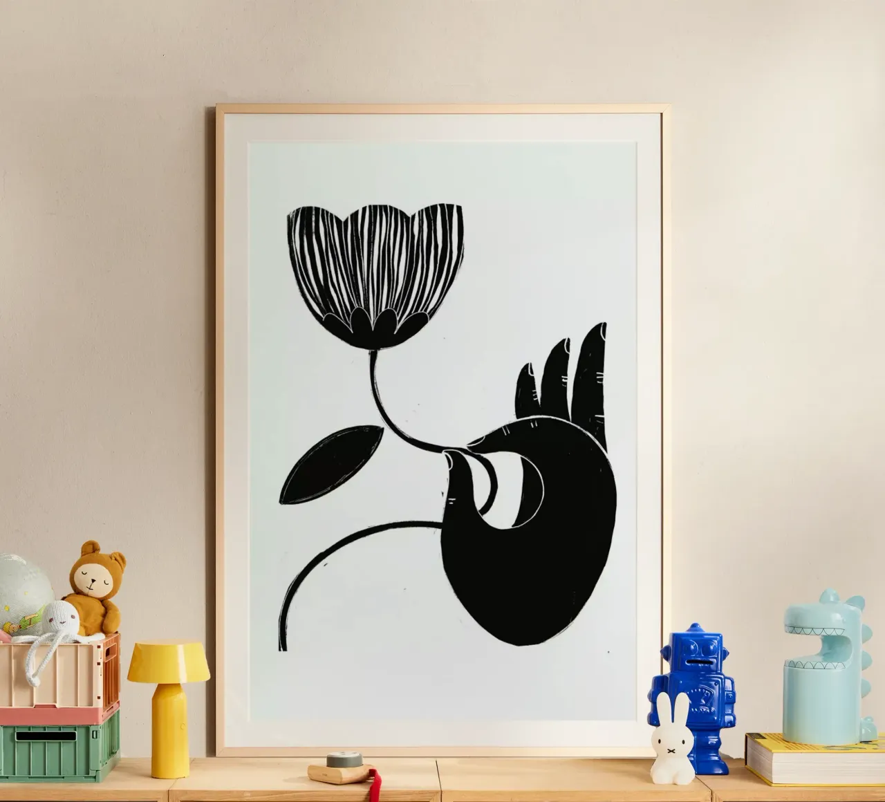 Flower poster da Graphite