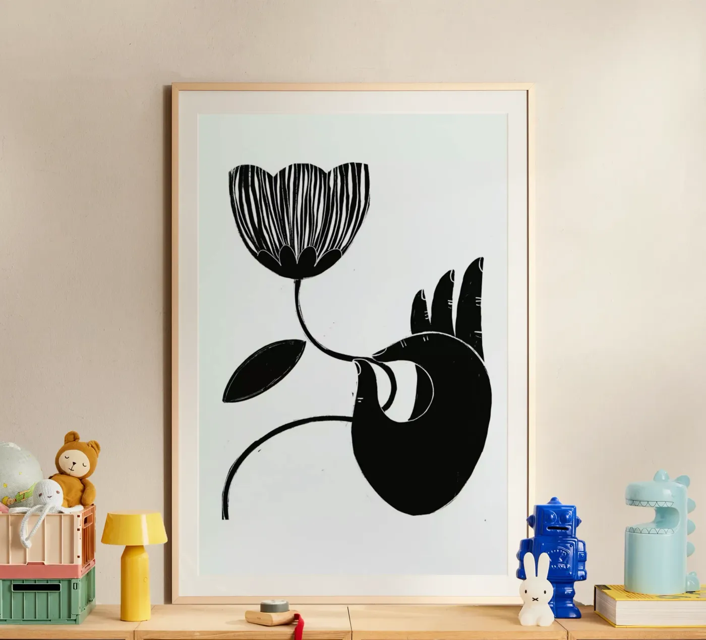 Flower poster de Graphite