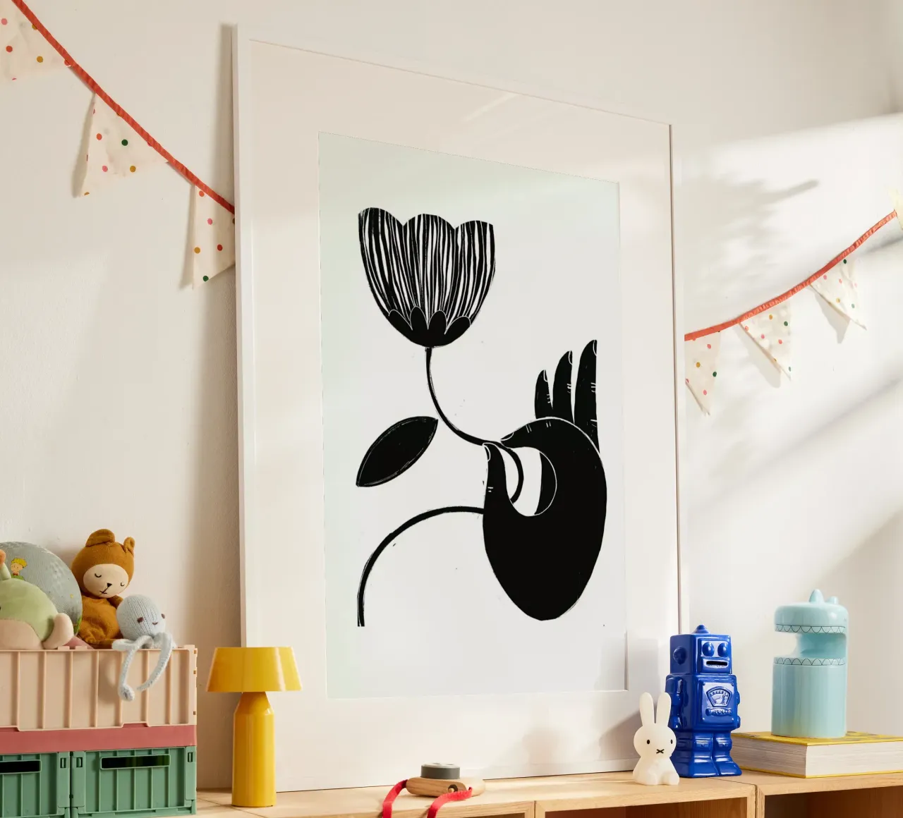 Flower poster da Graphite