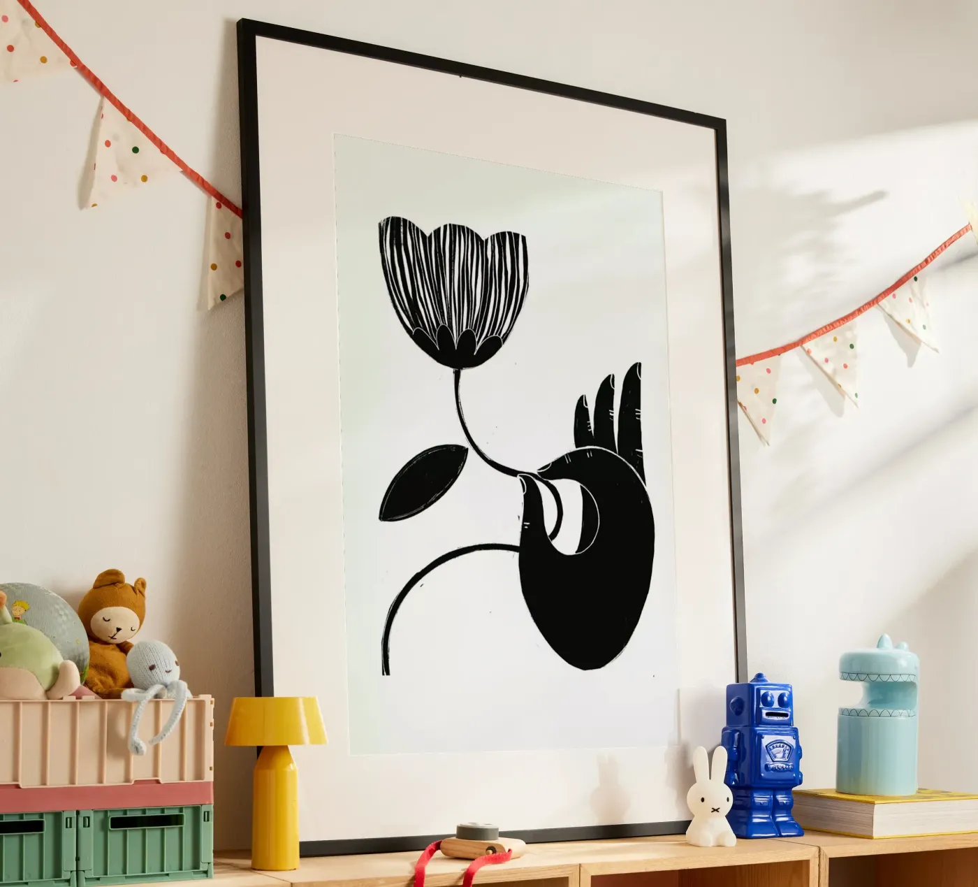 Flower poster de Graphite