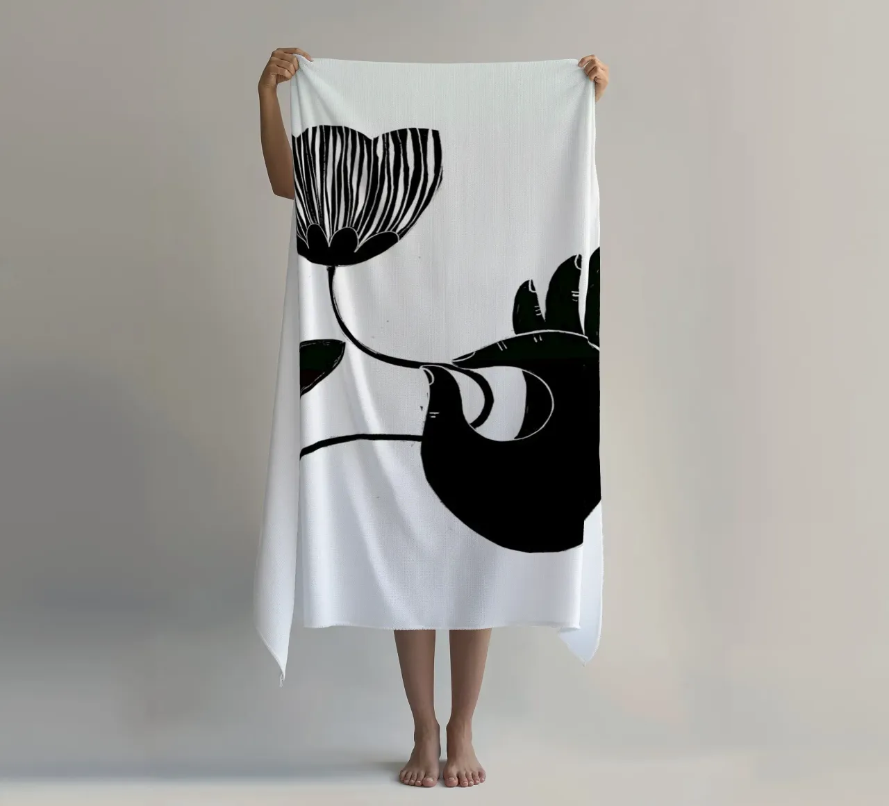 Flower telo mare da Graphite