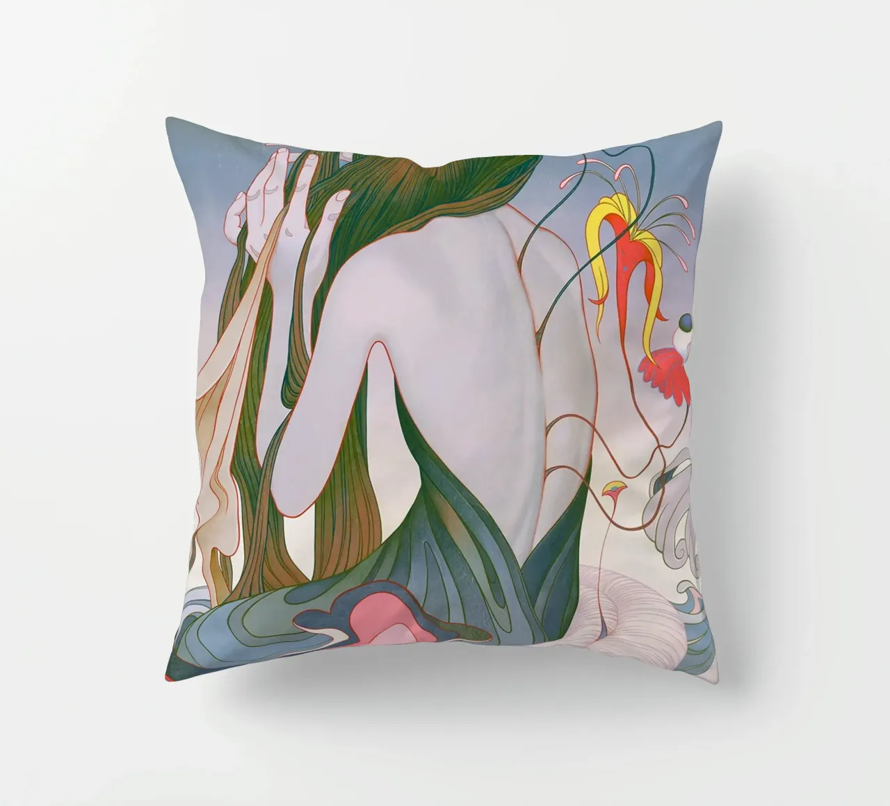 James Jean Chine cuscino da Kunzeworld