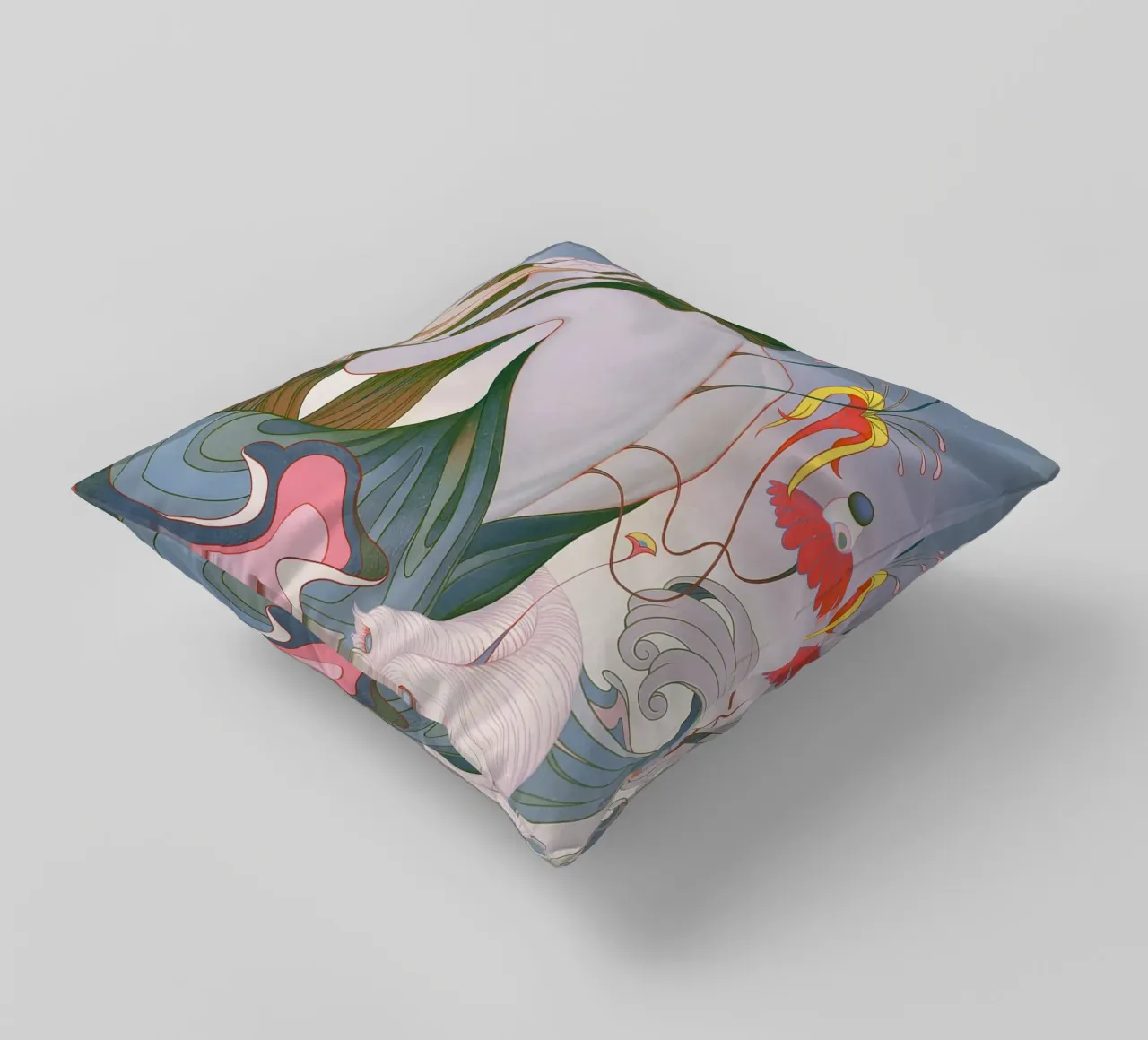 James Jean Chine cuscino da Kunzeworld