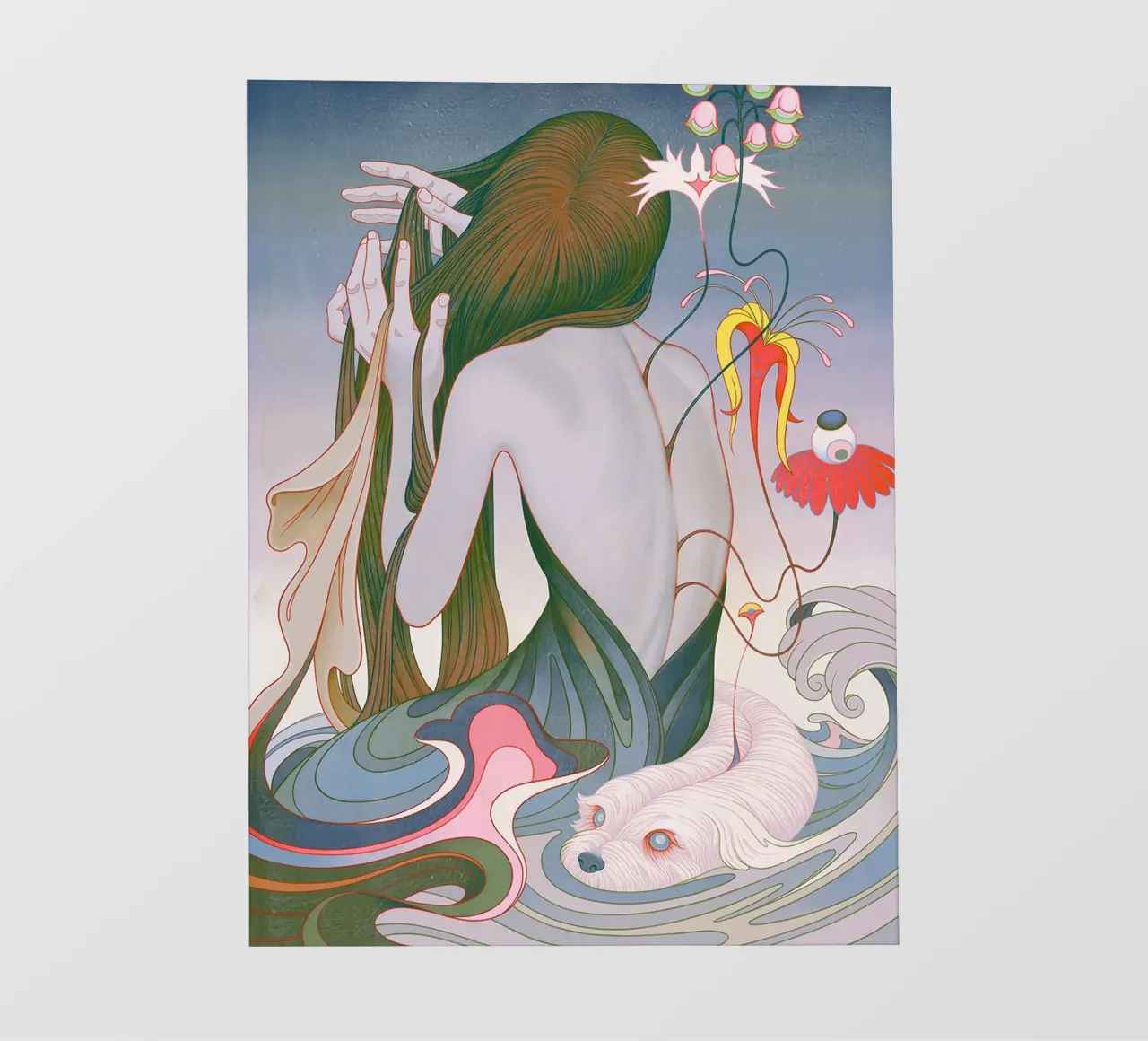 James Jean Chine telo in pvc da Kunzeworld