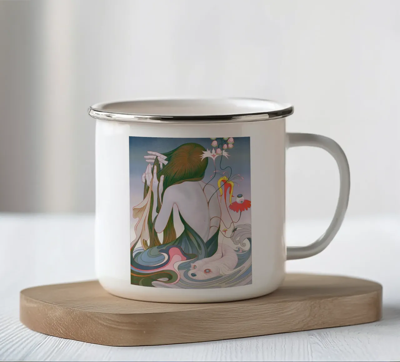 James Jean Chine tazza in smalto da Kunzeworld