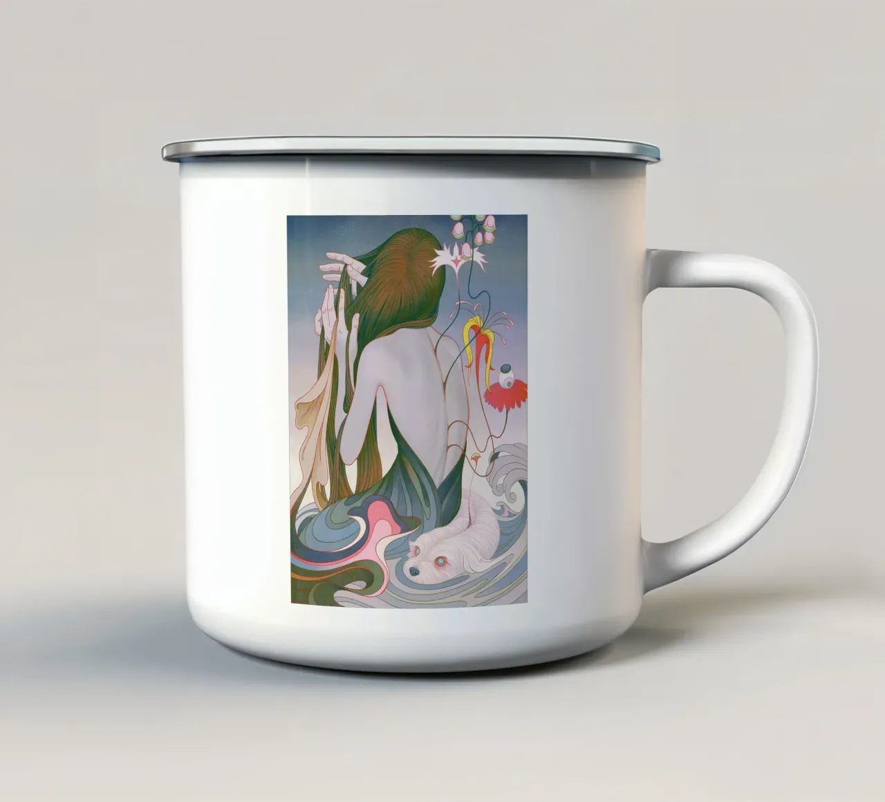 James Jean Chine tazza in smalto da Kunzeworld