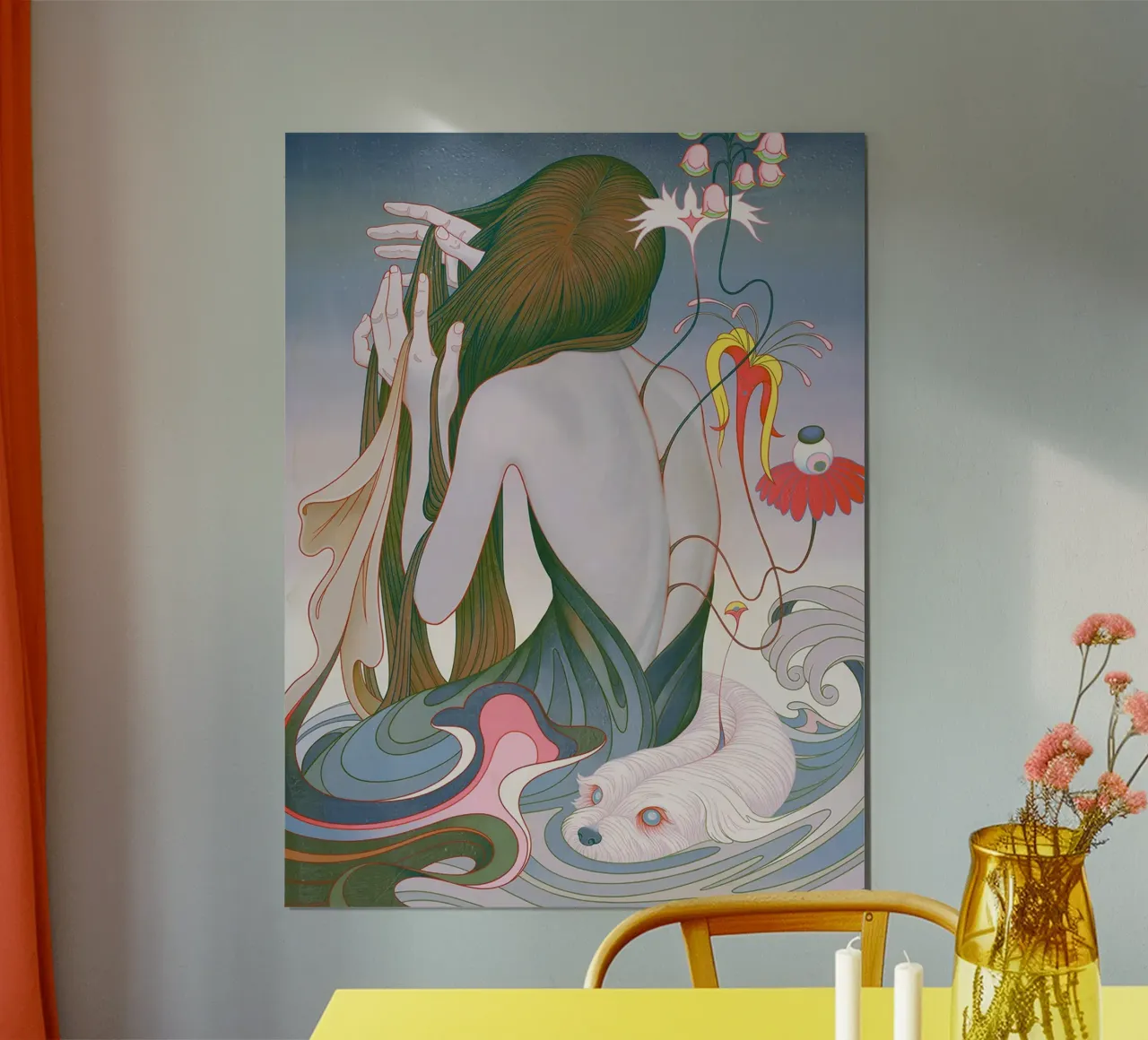 James Jean Chine poster con telaio in plastica da Kunzeworld