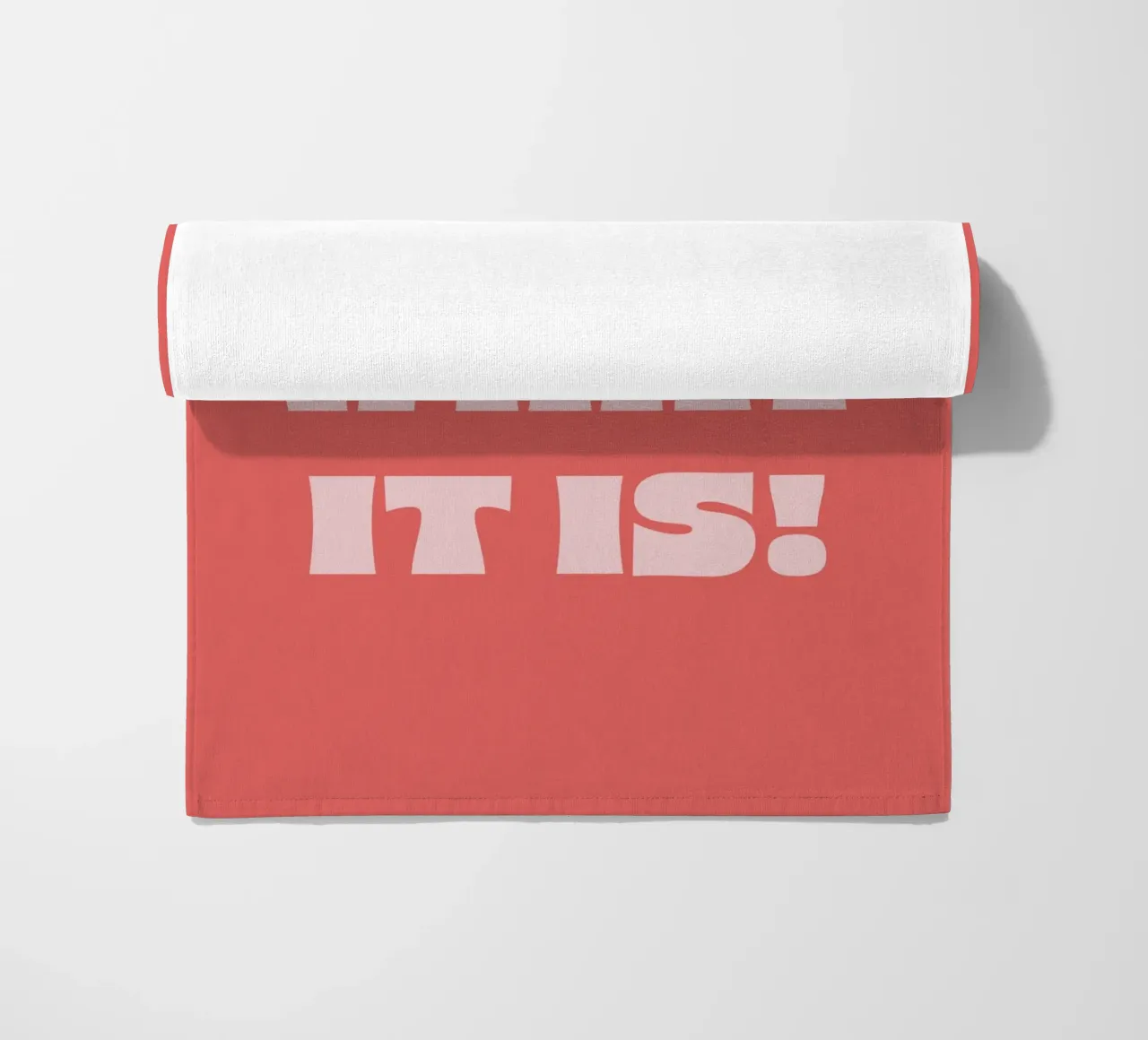 It is what it is toalla de playa de we line studio - art