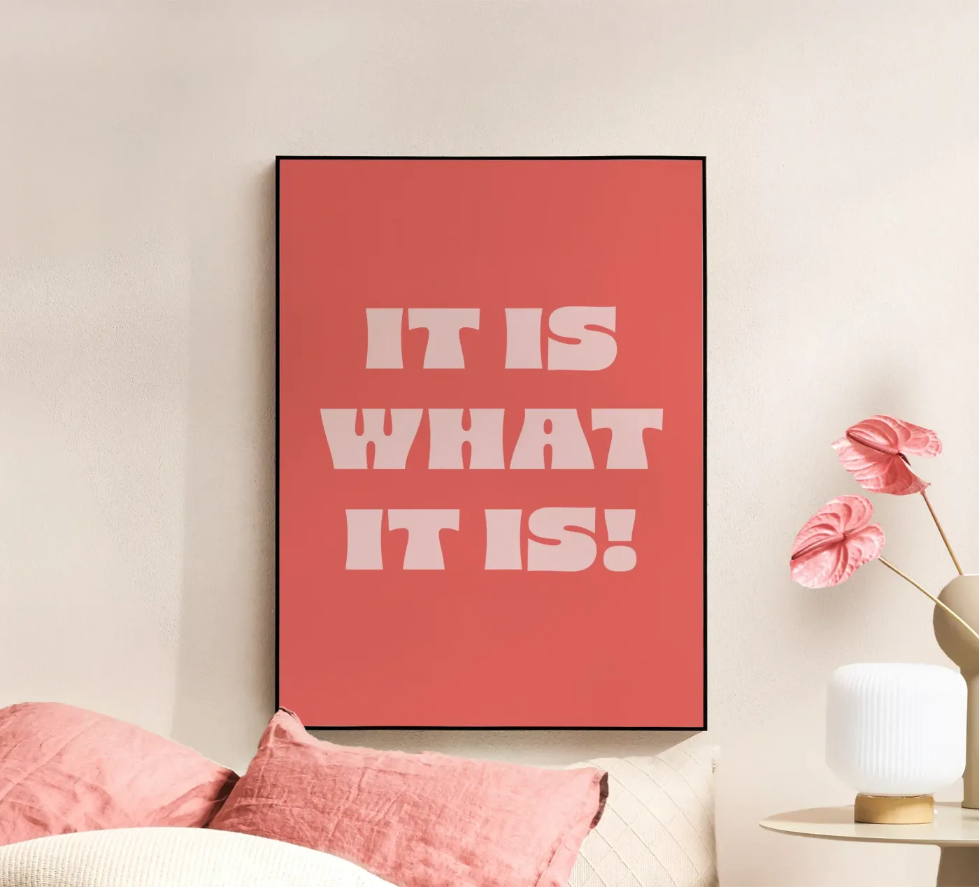 It is what it is plexiglass da we line studio - art