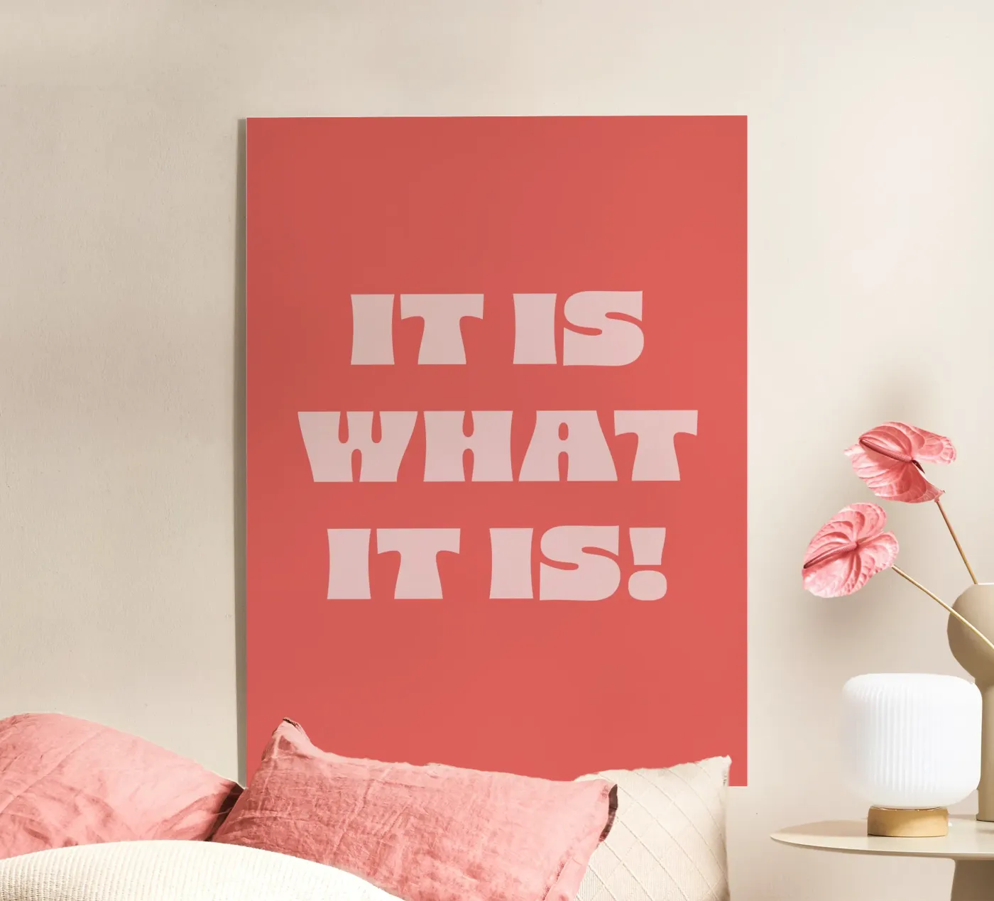 It is what it is plexiglass da we line studio - art