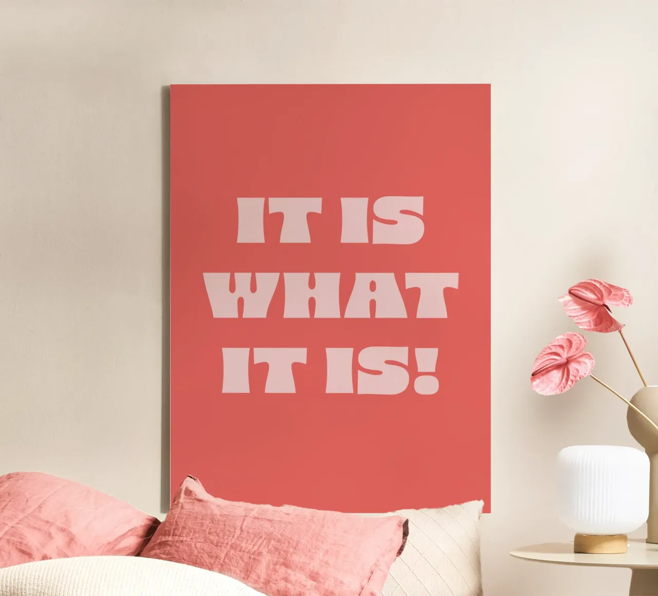 It is what it is tela da we line studio - art