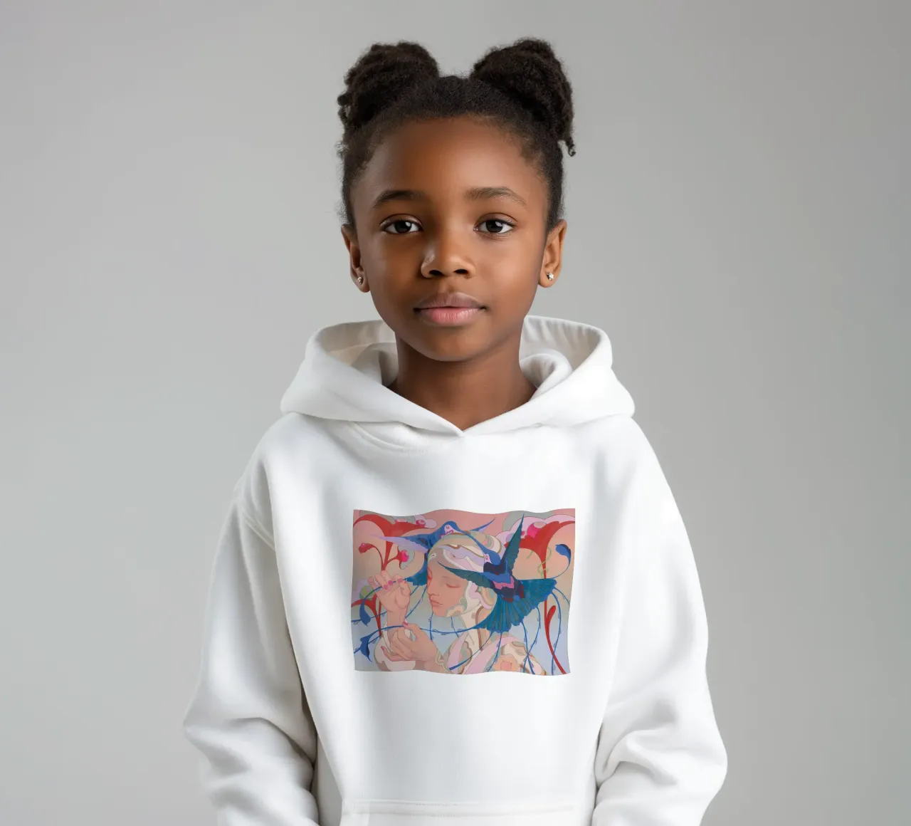 James Jean Colibri sweat à capuche enfant de Kunzeworld