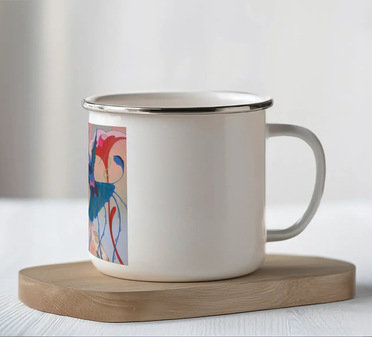 James Jean Colibrì tazza in smalto da Kunzeworld