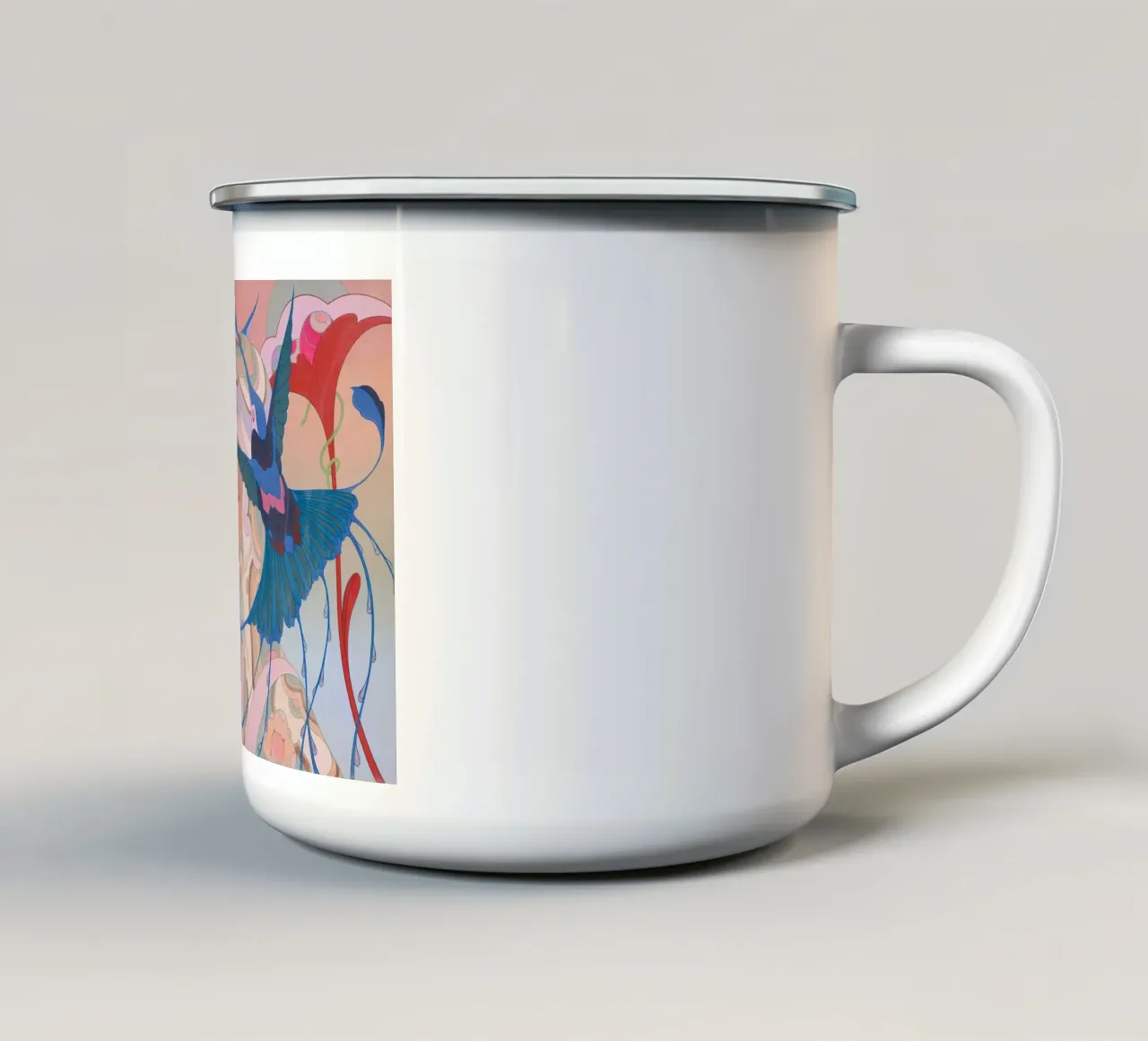 James Jean Colibrì tazza in smalto da Kunzeworld